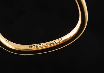 Vivianna Torun Bülow-Hübe, RING, guld 18K med rökkvarts, Georg Jensen, Danmark. Vikt 6,6 g.
