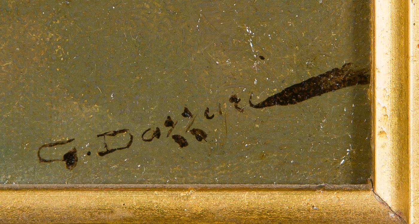 Tuntematon taiteilija, 1800-luku, signeerauksella.