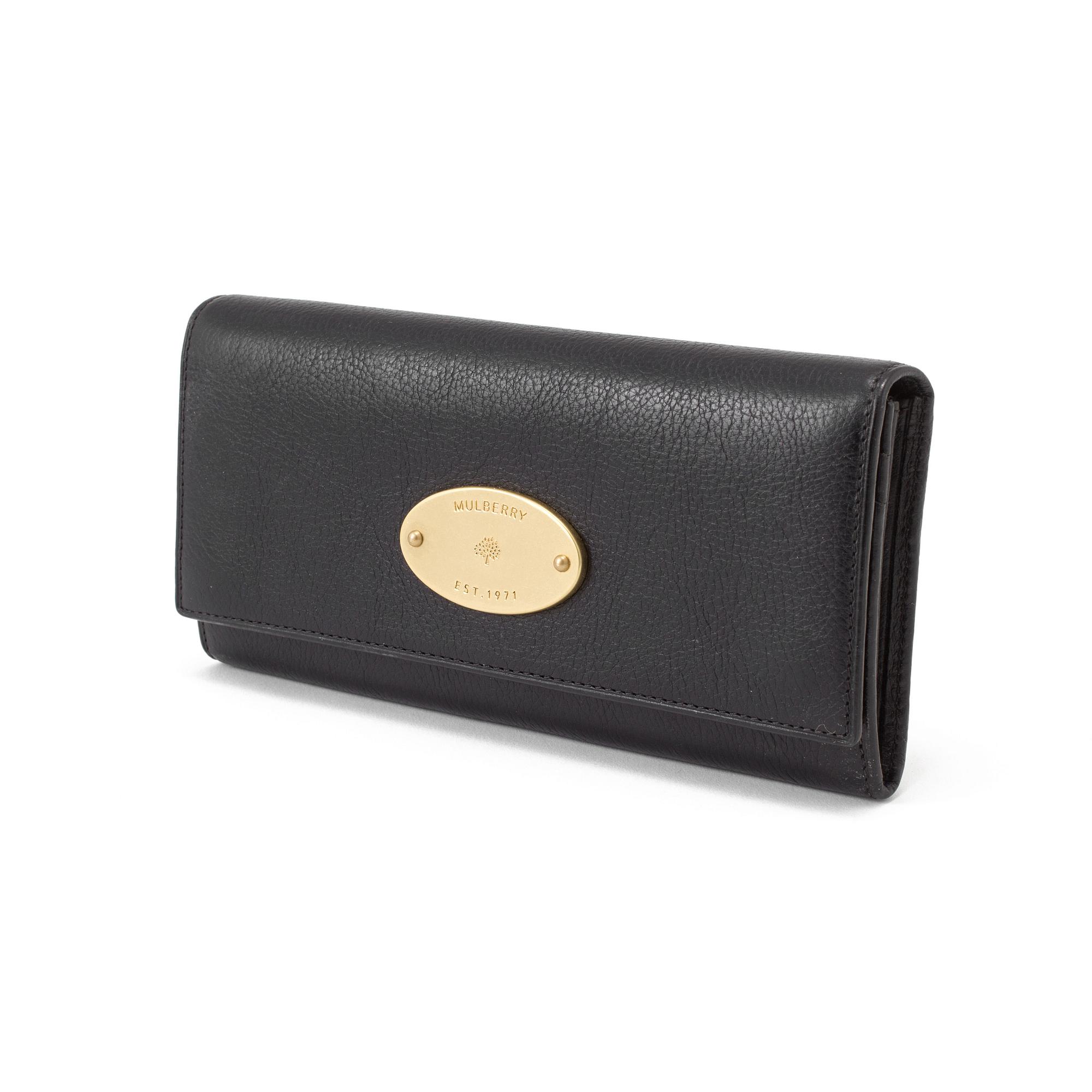 A wallet by Mulberry.