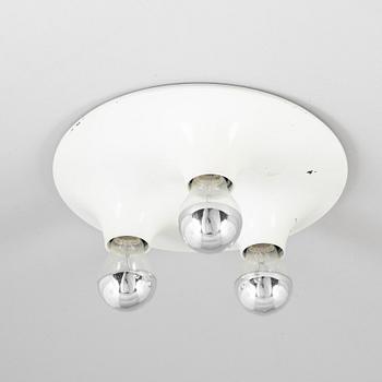 Vico Magistretti, a "Triteti" wall/ceiling lamp, Artemide, Italy, 1960's.