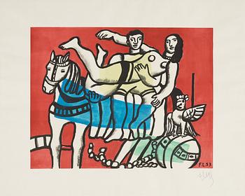 334. Fernand Léger (After), "La parade".