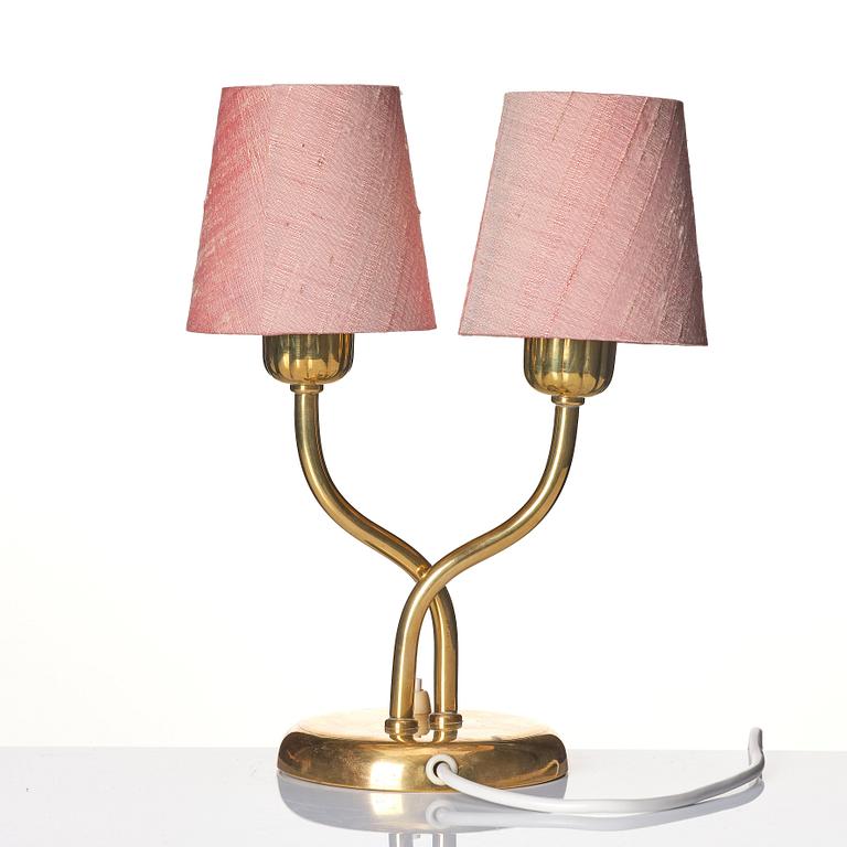 Harald Notini, bordslampa, modell "15543", Arvid Böhlmarks Lampfabrik, Stockholm, 1950-tal.