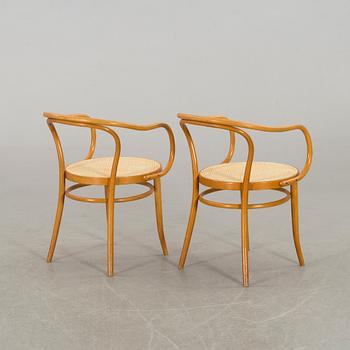 A PAIR OF LIGNA ARMCHAIRS, second half of 20th century.