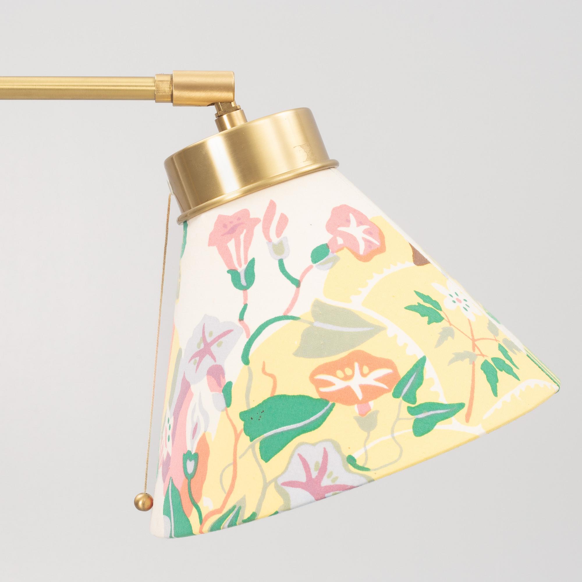 Josef Frank, a model 1842 floor lamp, Firma Svenskt Tenn, Sweden.