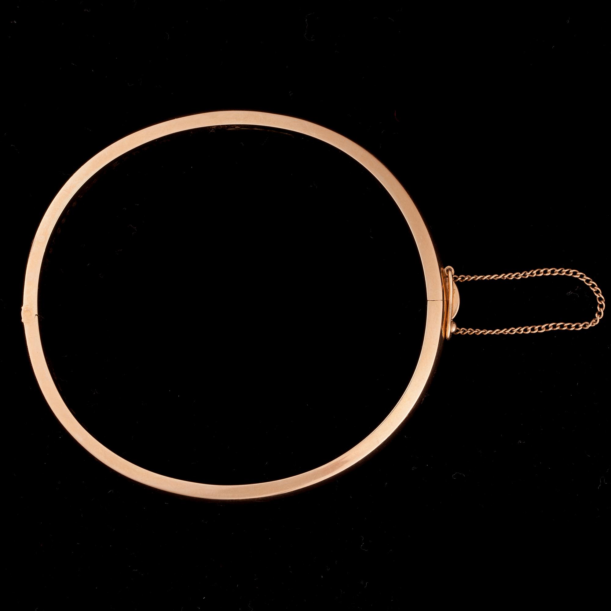 ARMBAND, 14K guld. Helsingfors 1968. Vikt ca 12,4 g.