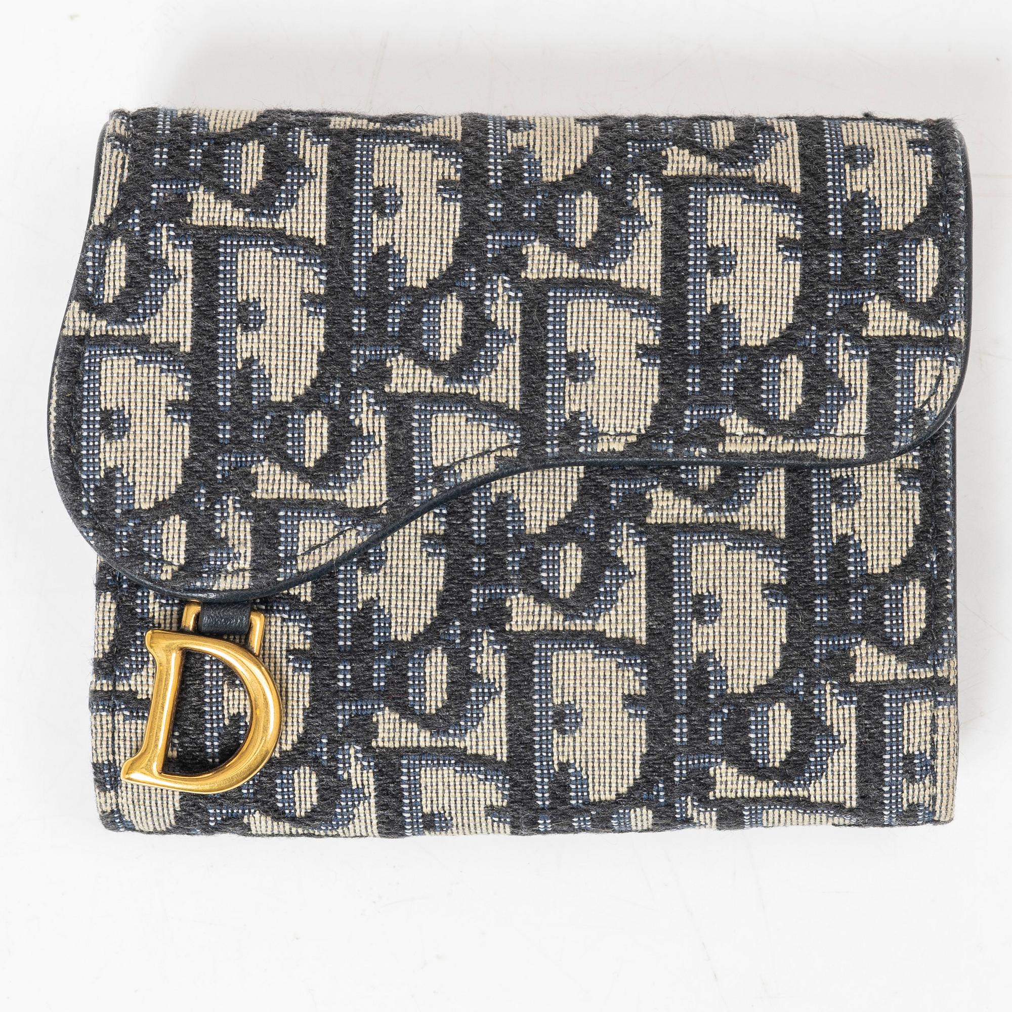 Christian Dior, wallet, "Saddle Card holder".