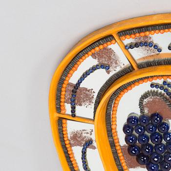 Birger Kaipiainen, ljuslampett, stengods, signerad Kaipiainen Arabia.