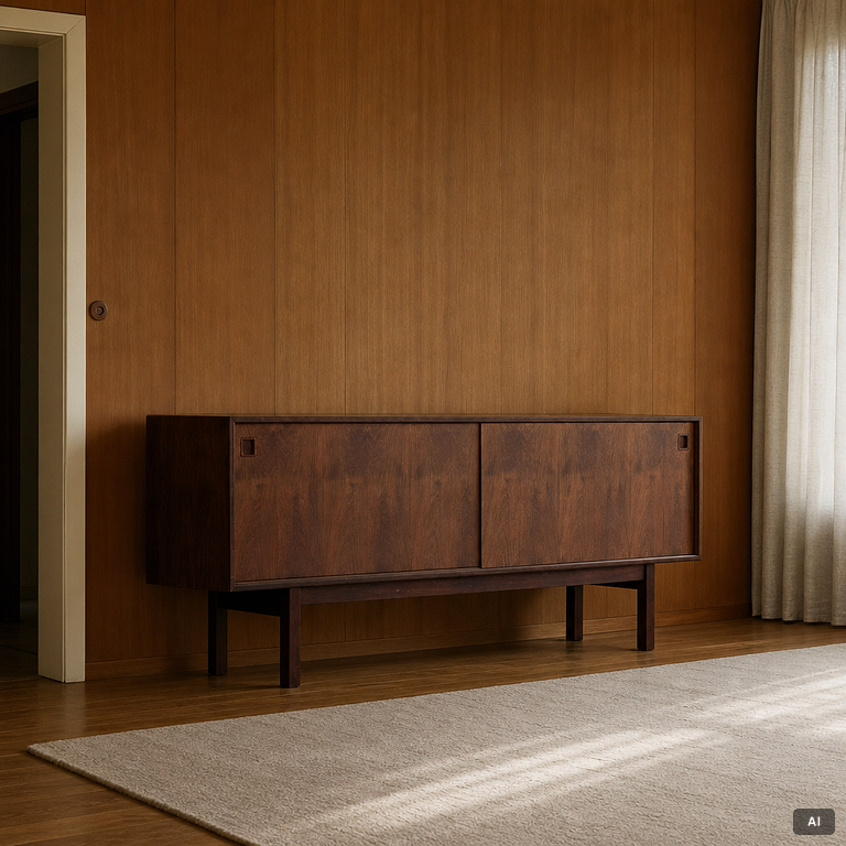 Omann Jun Møbelfabrik, sideboard, Denmark, 1960s.