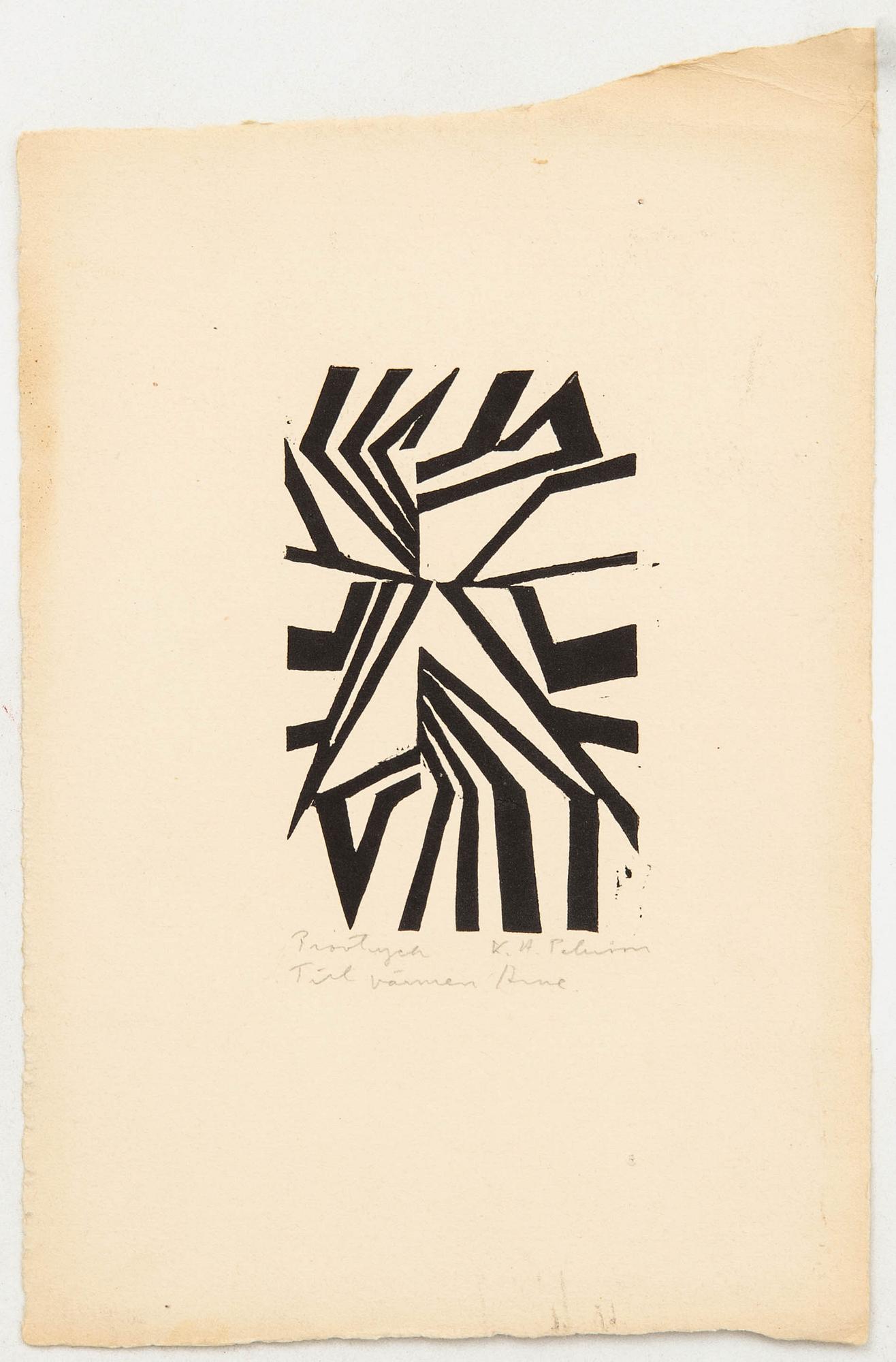 Karl Axel Pehrson, Utan titel.