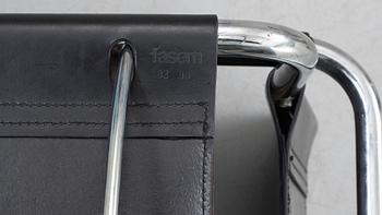 KARMSTOLAR, 4 st, Bauhaus-typ, Fasem, 1900-talets andra hälft.