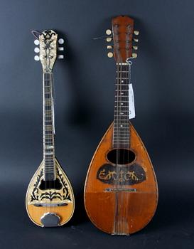 MANDOLINER, 2 st, 1900-tal.