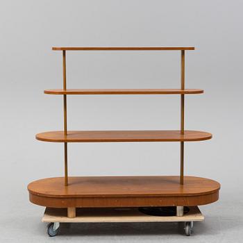 A mid Century Modern teak shelf.
