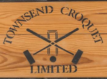 A Townsend Croquet set 1986.