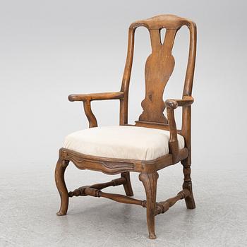 Karmstol, Stockholmsarbete, 1700-talets senare del, Rokoko.