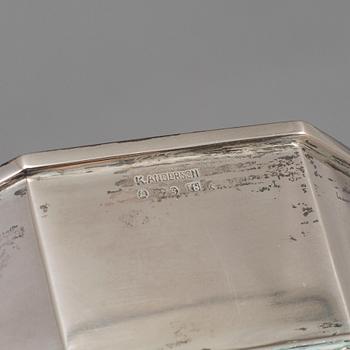 A silver box from K Anderson, Stockholm, 1935.