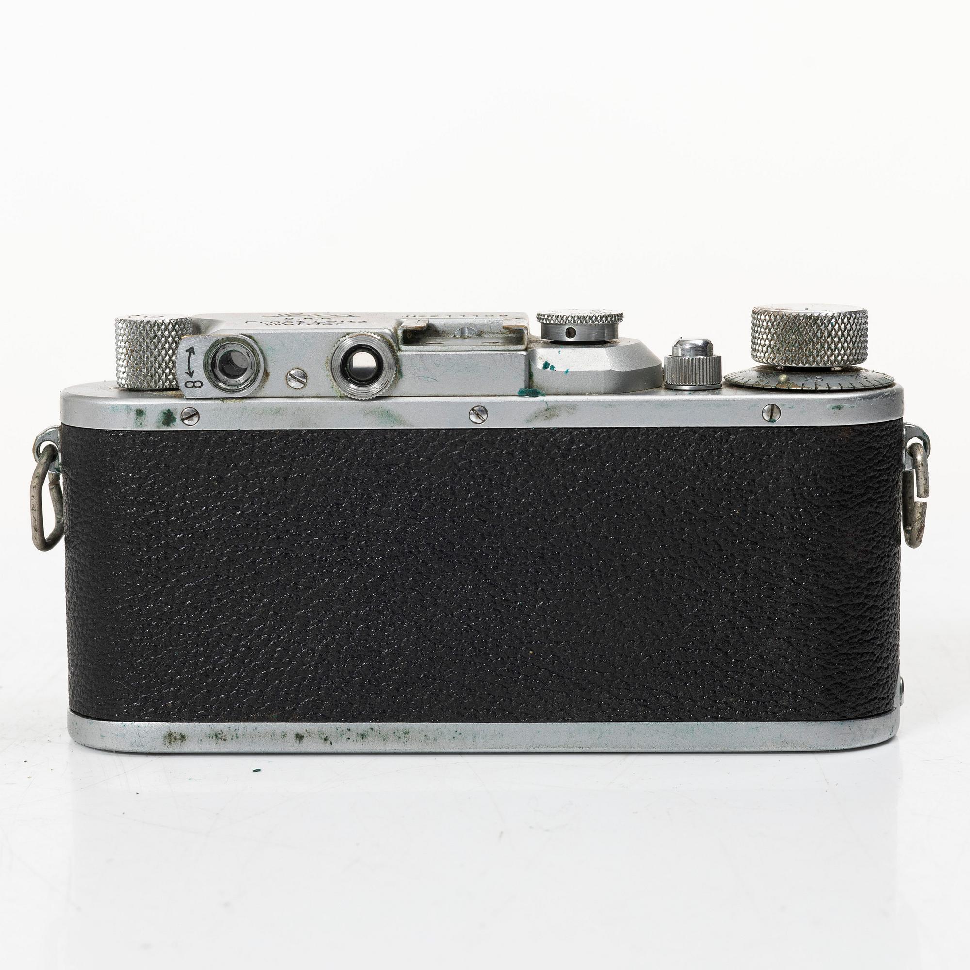Camera, Leica, Ernst Leitz Wetzlar, before 1945, Germany.