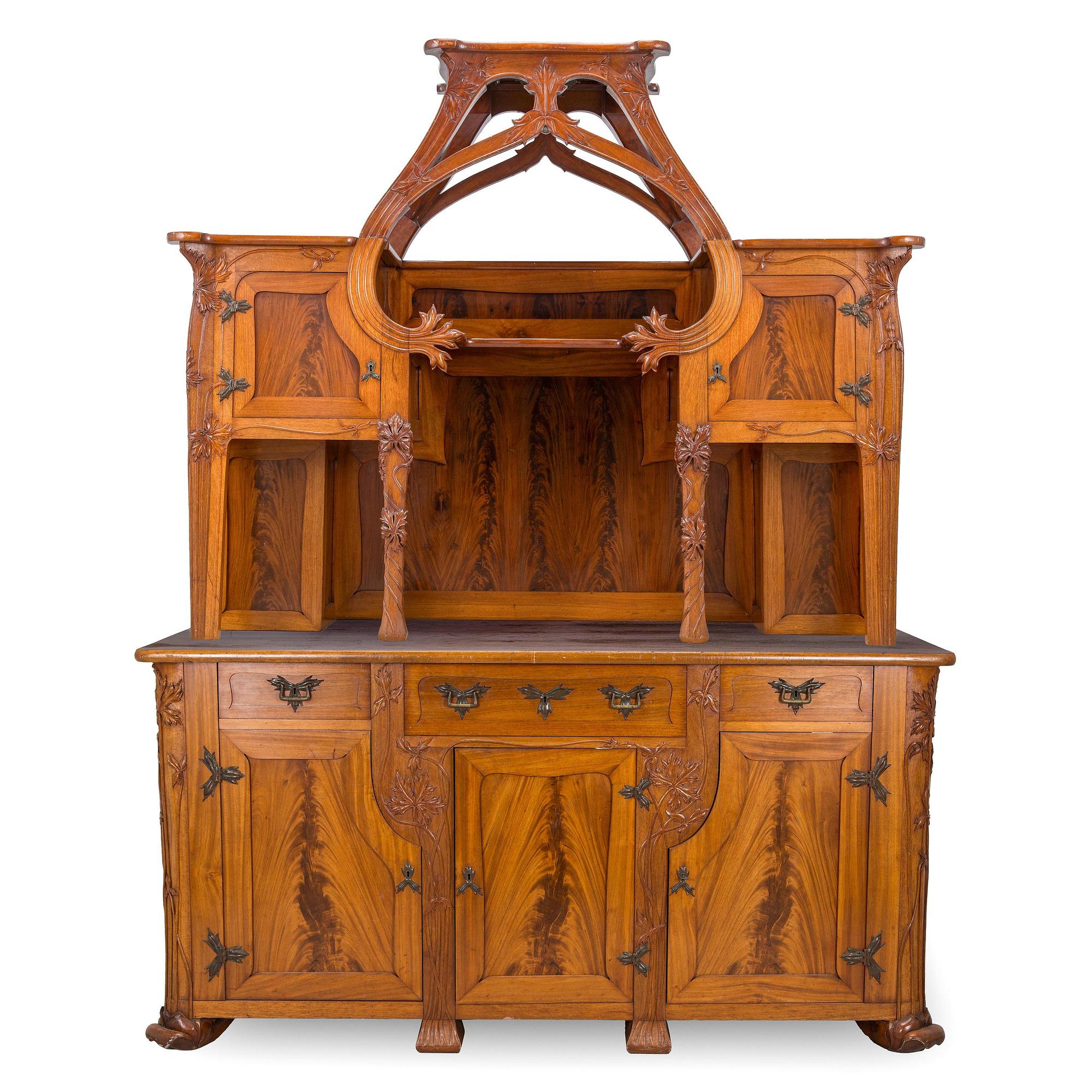 Karl Tirén, Senkki, A.B Naeslunds Möbelfabrik, Uumaja, n. 1901. Jugend.