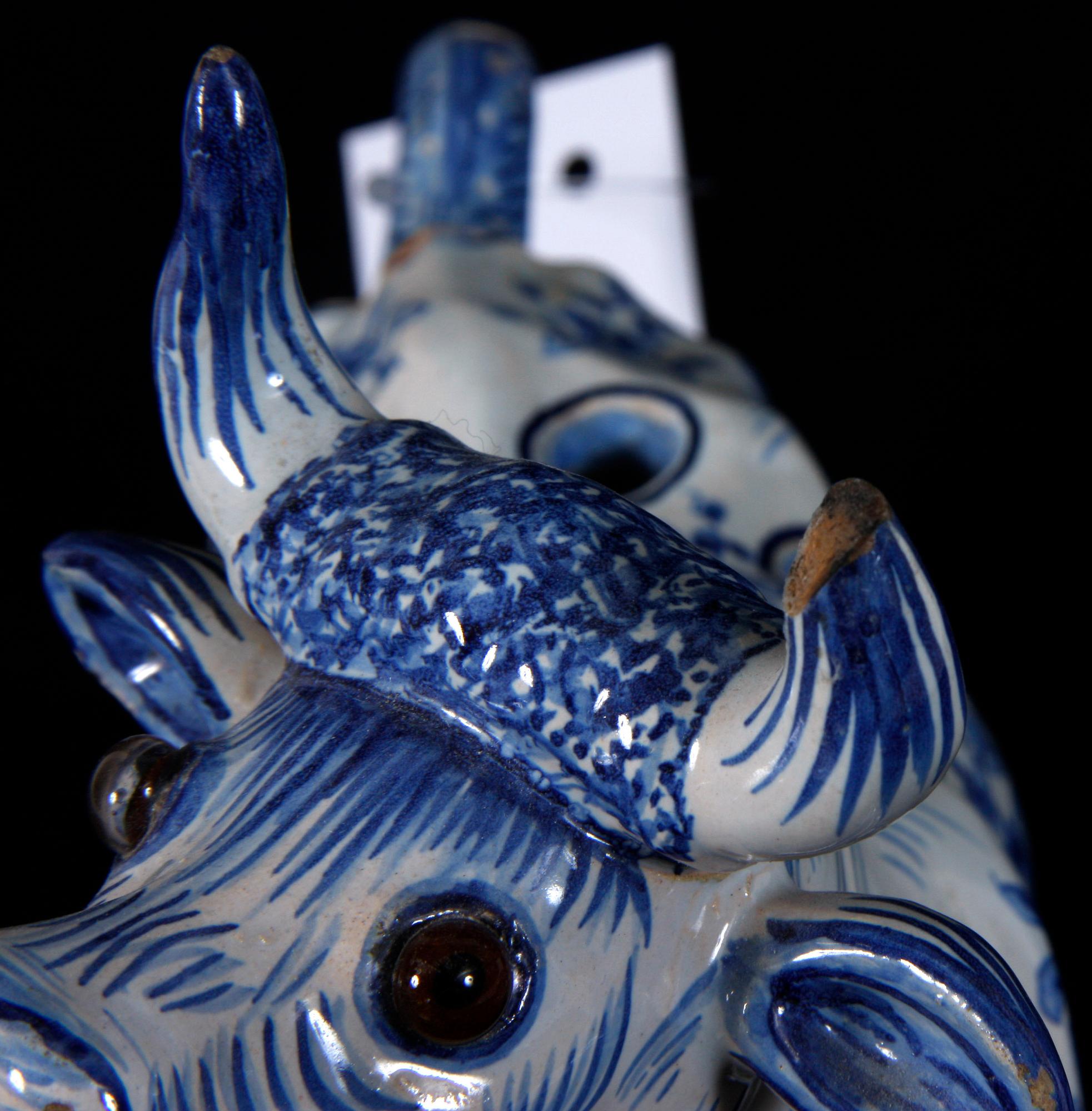 TULPANVAS, fajans, 1800-tal.