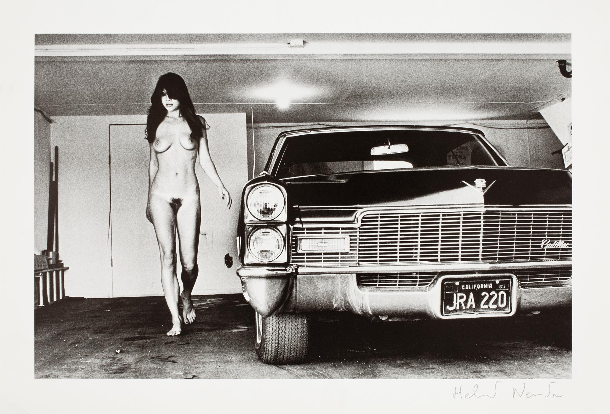 HELMUT NEWTON, "Hollywood", 1976, offsetlitografi, sign.
