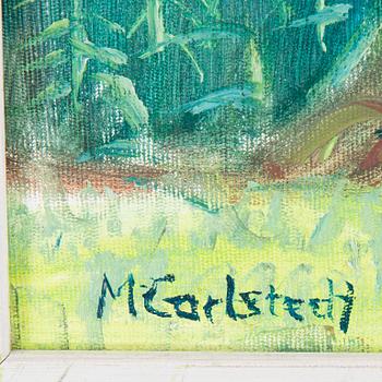 MARGARETA CARLSTEDT, oil on canvas, signed M. Carlstedt.