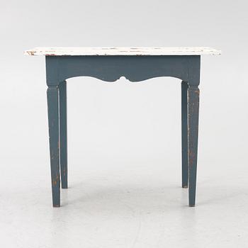 Table, folk art, Roslagen, Uppland, first half of the 19th century.