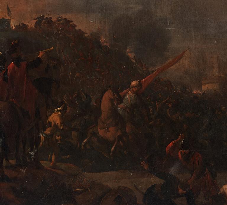 Johannes Lingelbach, Battle between christians and ottomans.