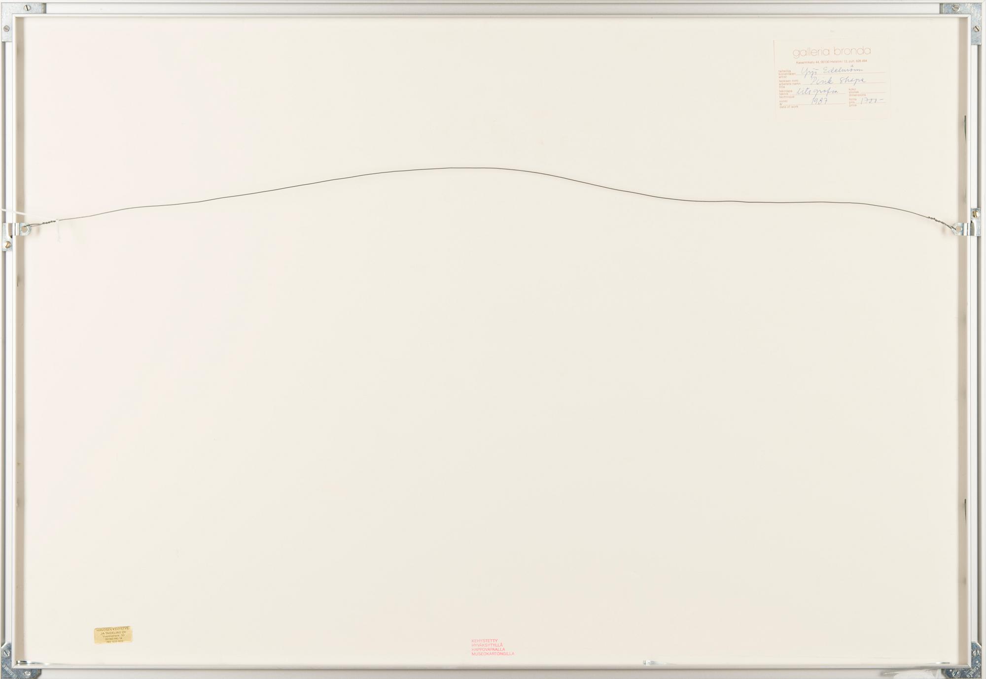 YRJÖ EDELMANN, litografi, signerad och numrerad 31/150.