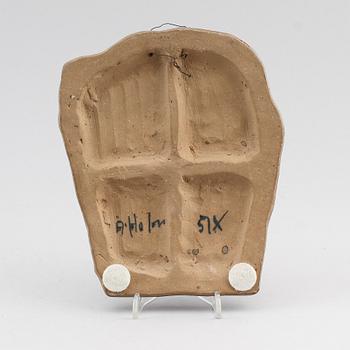 ÅKE HOLM, skulptur, stengods, signerad och numrerad 51X.