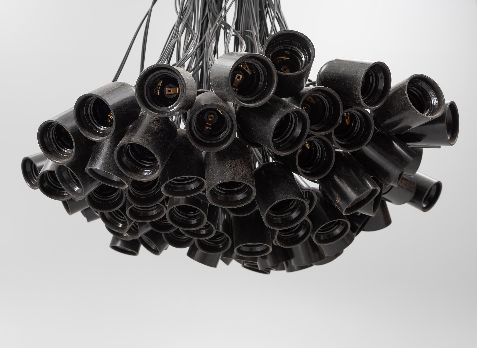 Rody Graumans, taklampa, "85 lamps", Droog Design, Holland, efter 1993, proveniens Lasse Åberg.