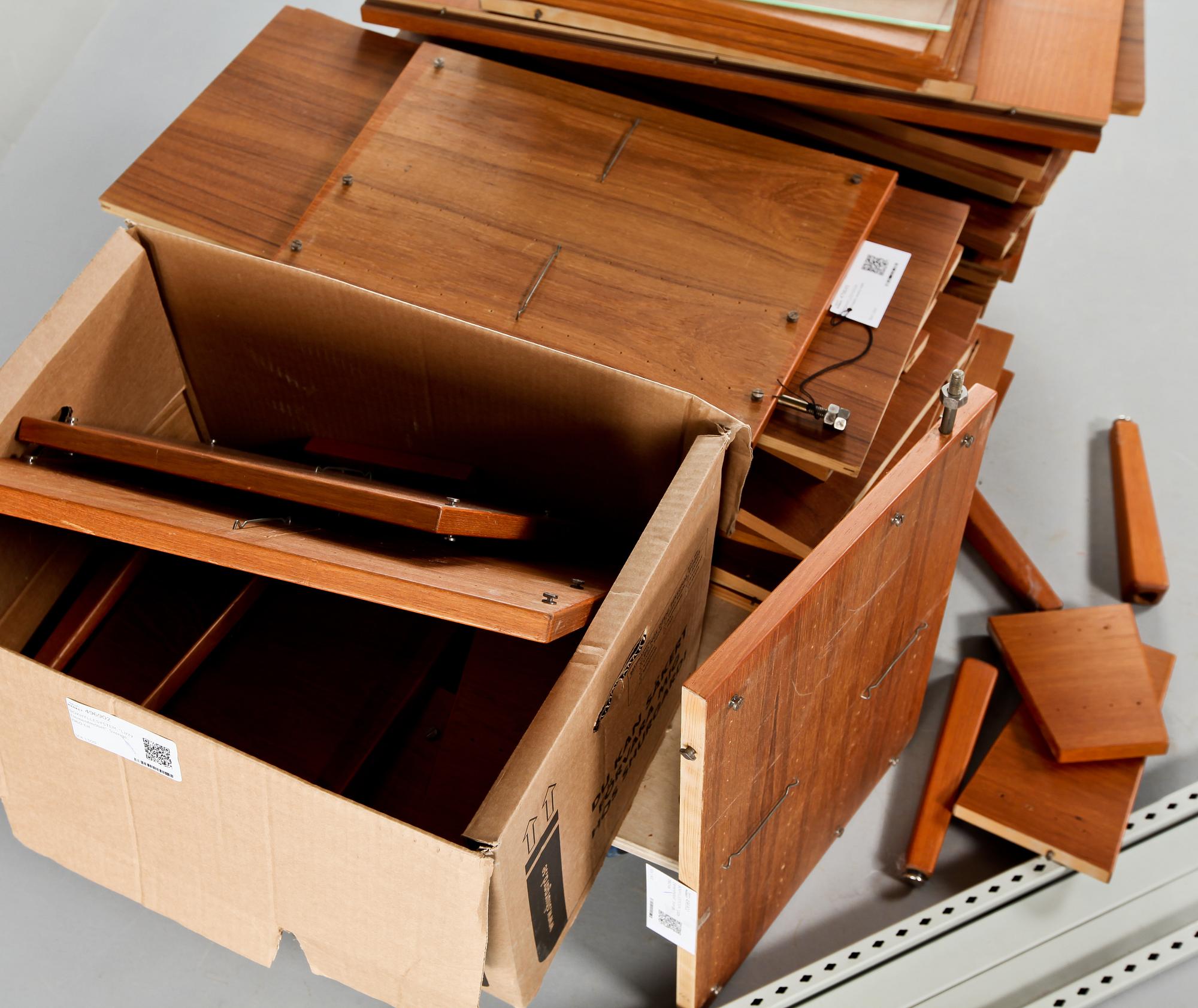 BOKHYLLESYSTEM, "Lizzy Elementmöbel", Sverige, 1960-tal.