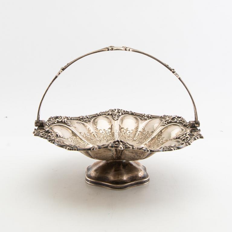 Robinson, Edkins & Aston, konfektskål, silver, Birmingham 1843.