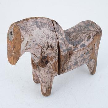 A Swedish Wooden Horse, 19th Century.