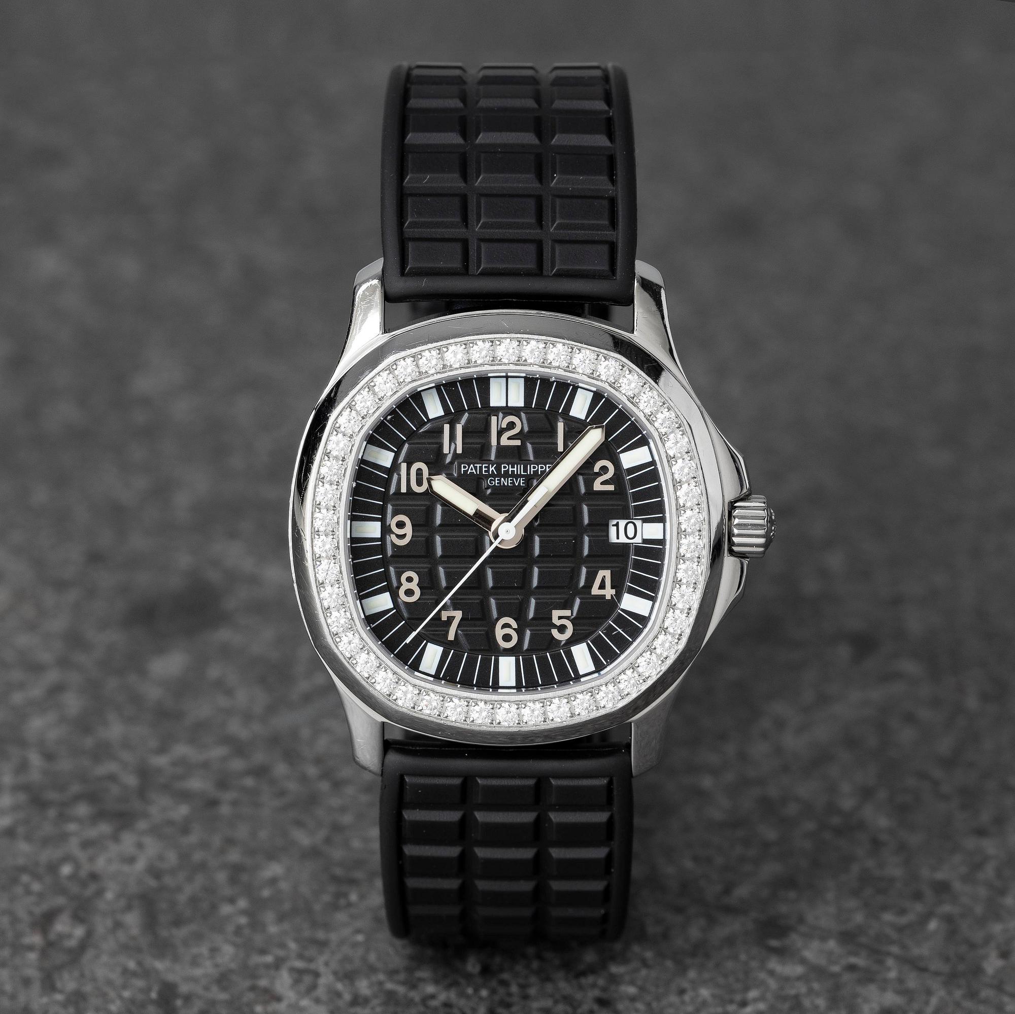 Patek Philippe, Aquanaut, "Diamond Bezel", ca 2007.