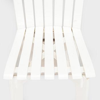 Alvar & Aino Aalto, trädgårdsgrupp, 5 delar, "Aurinko"-serien, O.Y. Huonekalu- ja Rakennustyötehdas A.B. 1957.
