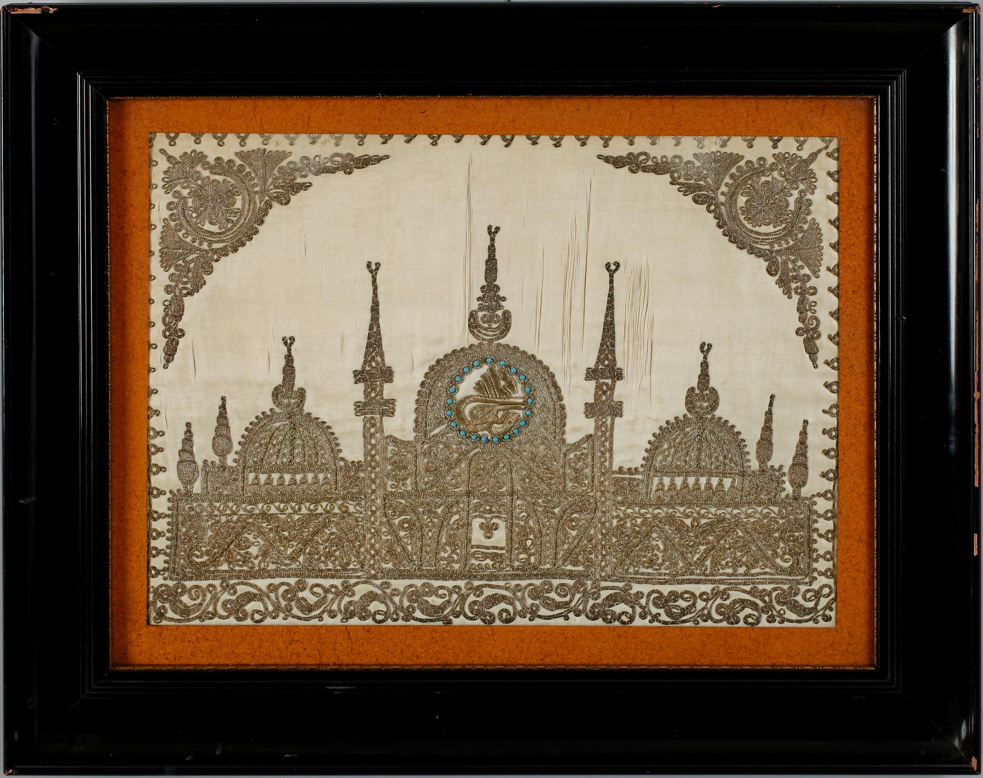 BRODERI, orientaliskt, 1900-talets första hälft.