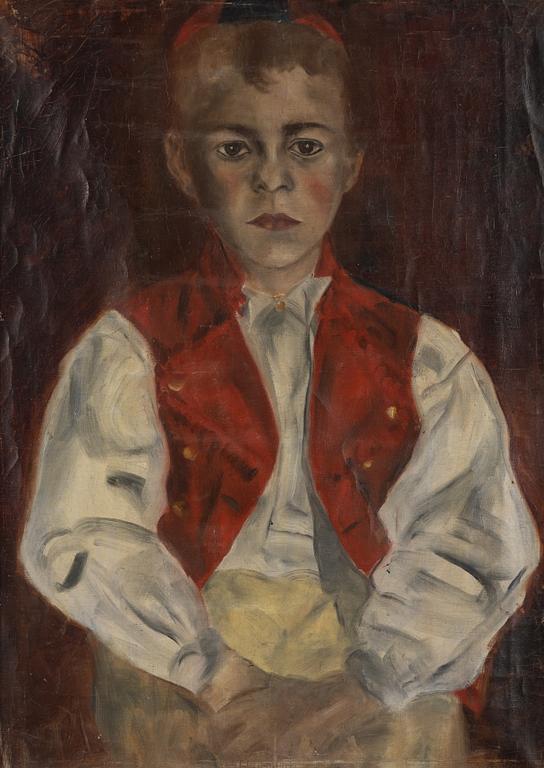 Siri Derkert, "Brother Harry" (Portrait of Harry Derkert).