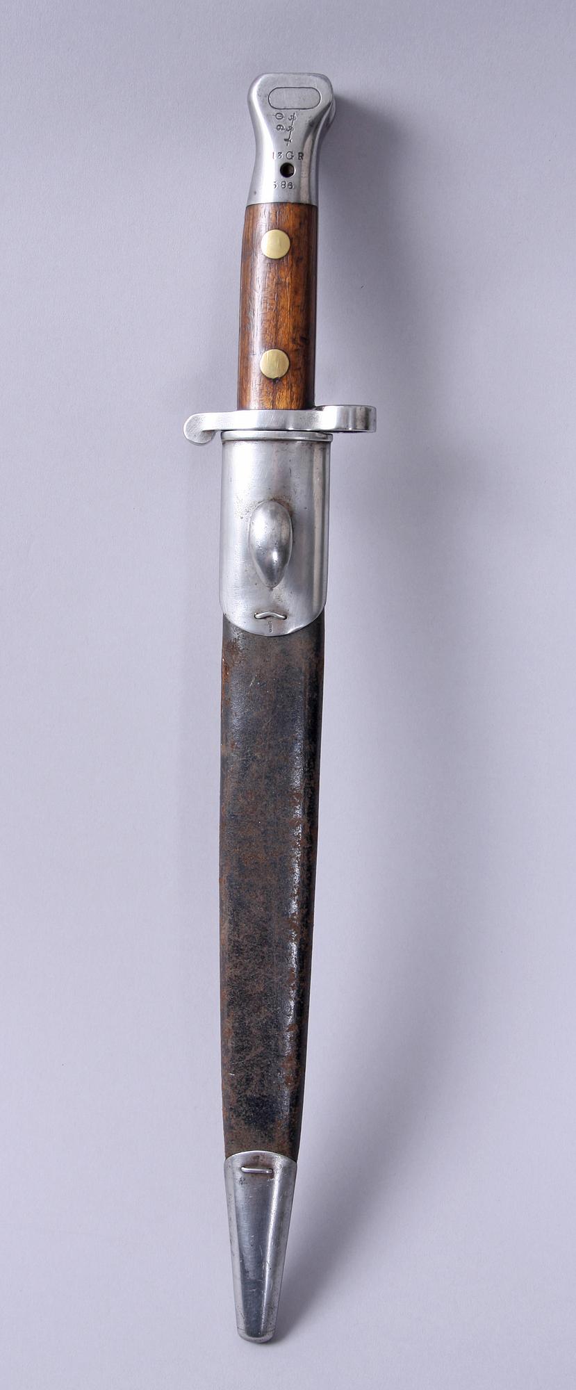 BAJONETT, England, modell 1888.