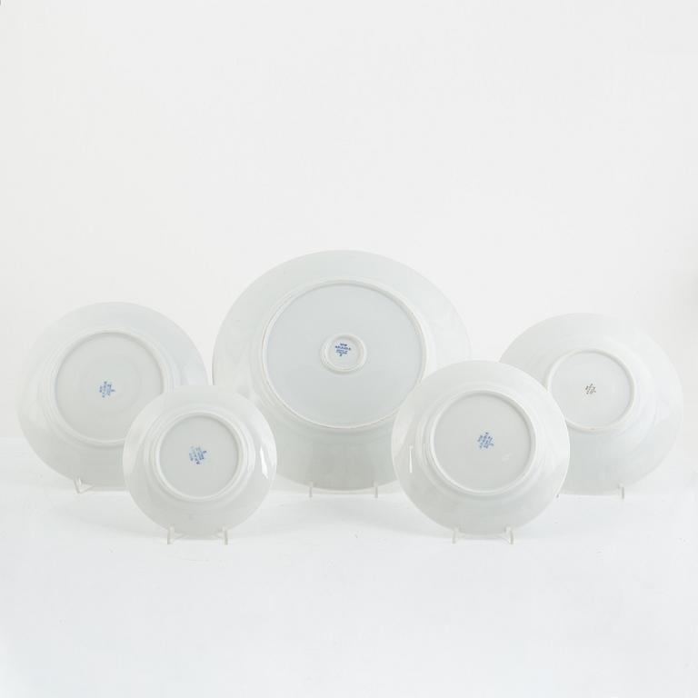 A 62-piece porcelain dinner service, "Astra", Arabia, Finland, 1950's.