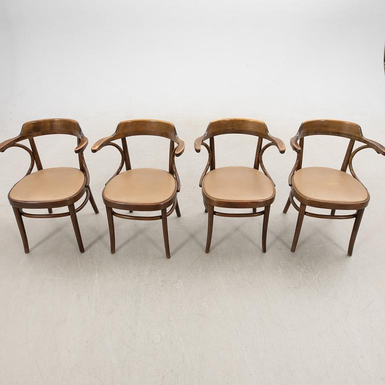 Armchairs 8 pcs Gemla "Cattelin" late 20th century.
