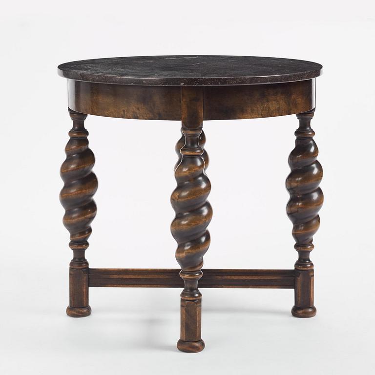 Otto Schulz, an occasional table, Boet, Gothenburg, 1920s.