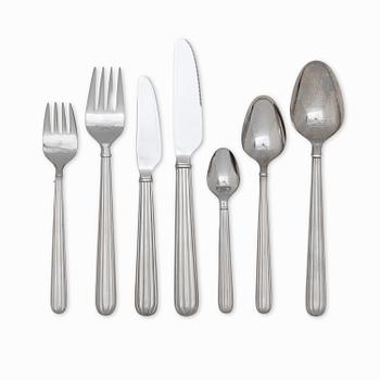 Sigvard Bernadotte, bestickservis, 54 delar, Bernadotte Design.