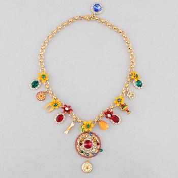 Dolce & Gabbana, costume jewellery necklace.