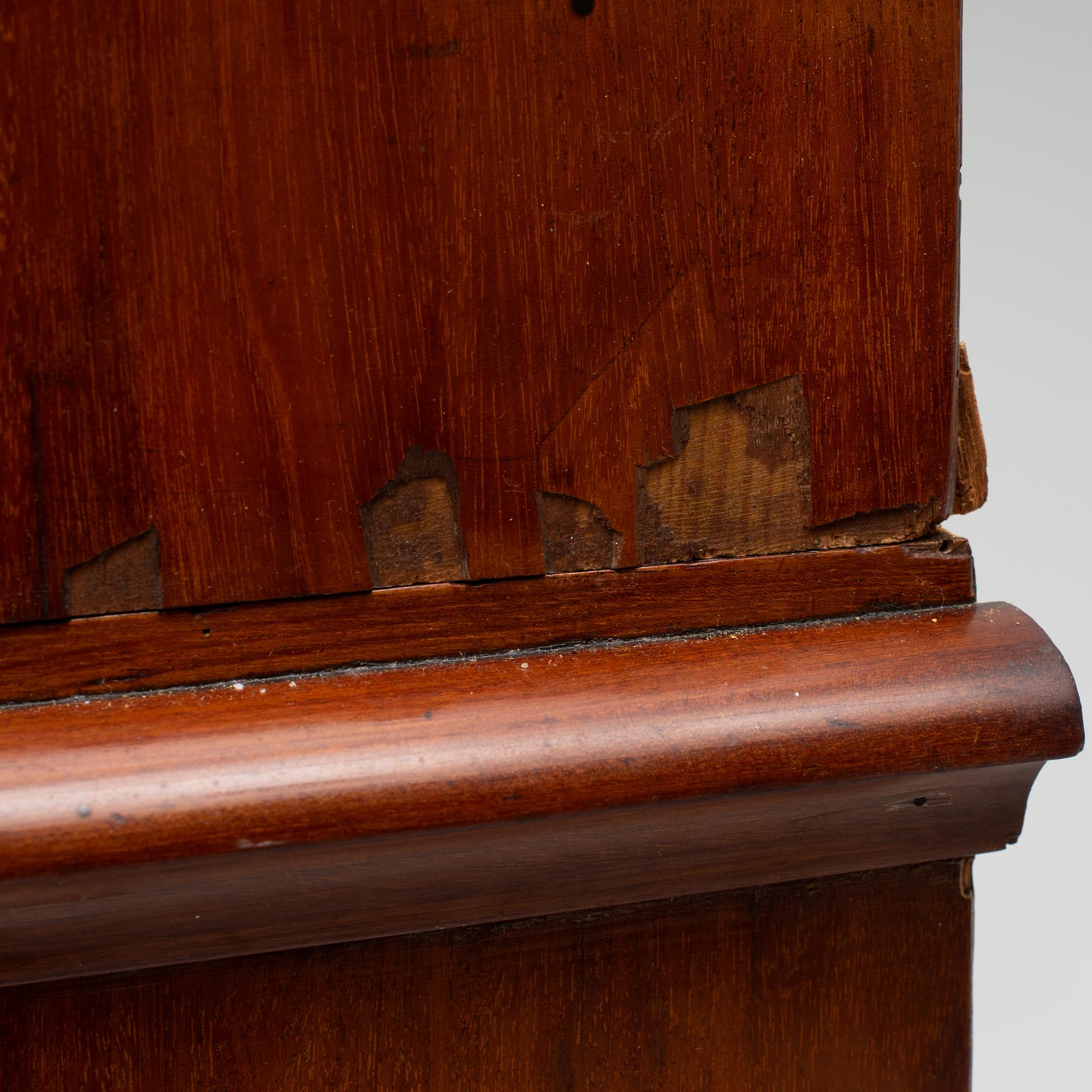 A two-part book cabinet, second half of the 19th century.