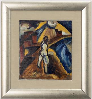 Erik Olson, Figure on the beach.