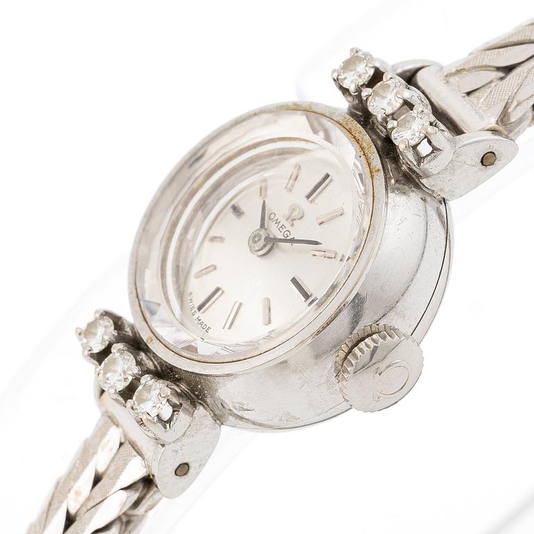 Omega, armbandsur, 17 mm.