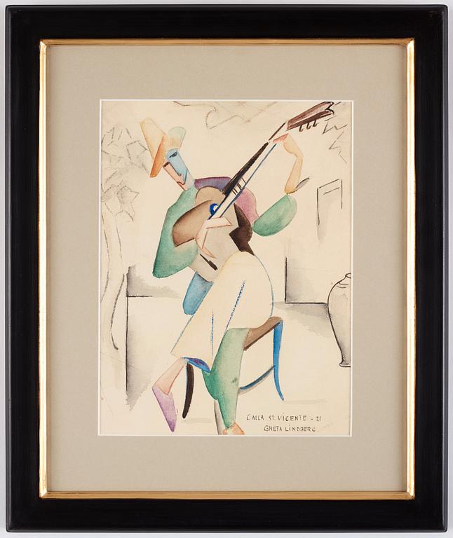 Greta Lindberg, Guitar player.