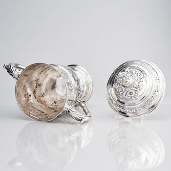 An English silver Grace Cup, mark of Thomas Whipham, London 1752.