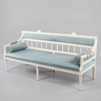SOFFA, gustaviansk, sent 1700-tal.