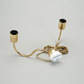 VÄGGLAMPA, Svenskt Tenn, design Josef Fank, mässing, modell 2335.