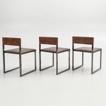 Rodolfo Dordoni, Chairs, 6 pcs, "Bag Light", Minotti, Italy, 1990s.